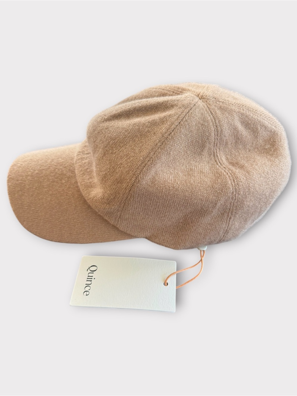 New! Quince Cashmere Baseball Cap in Teak Unisex Sz M/L